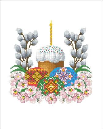 Великодній рушник ХВ-043 Княгиня Ольга
