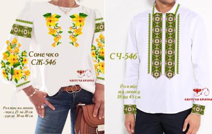 Парна заготовка Пара-546 Квітуча країна