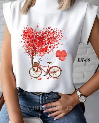 Пошита жіноча блузка  Лілея БЛ-69 ЮМА