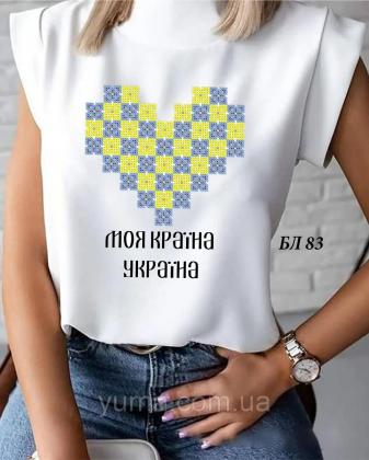 Пошита жіноча блузка  Лілея БЛ-83 ЮМА