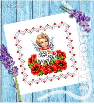 Дитяча великодня серветка 9512 Biser-Art
