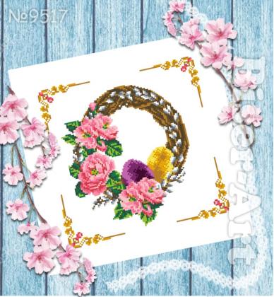 Дитяча великодня серветка 9517 Biser-Art
