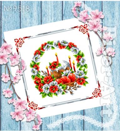 Дитяча великодня серветка 9518 Biser-Art