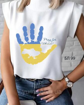 Пошита жіноча блузка  Лілея БЛ-99 ЮМА