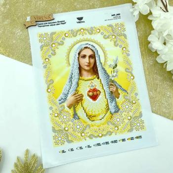 Непорочне серце Діви Марії в золоті