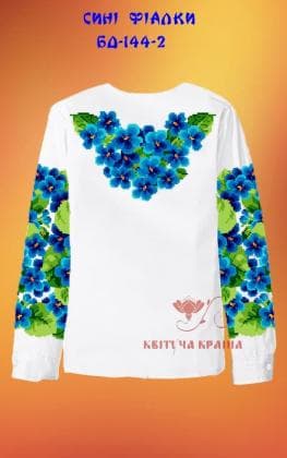 Заготовка підліткової блузки БП-144-2 Квітуча країна