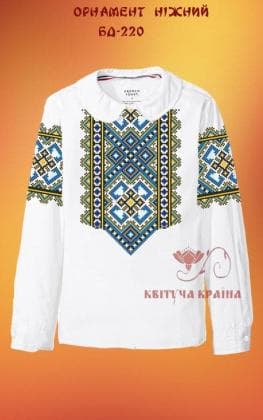 Заготовка дитячої блузки БД-220 Квітуча країна