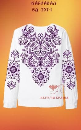 Заготовка дитячої блузки БД-237-1 Квітуча країна