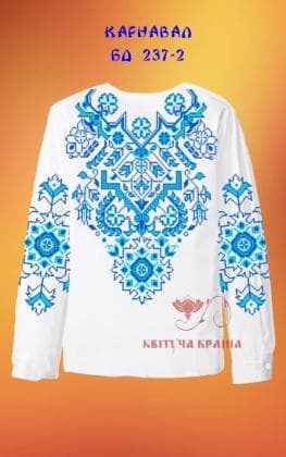 Заготовка дитячої блузки БД-237-2 Квітуча країна