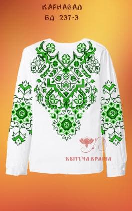 Заготовка дитячої блузки БД-237-3 Квітуча країна