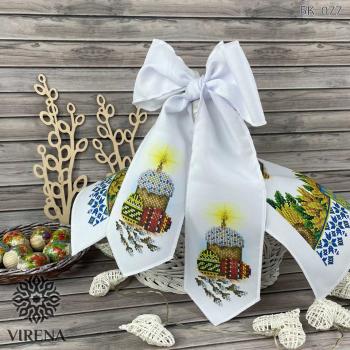 Бант на кошик Великодній