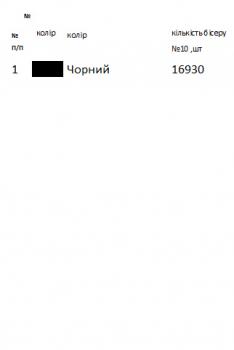 Заготовка  блузки