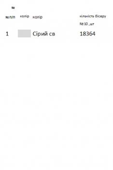 Заготовка  блузки