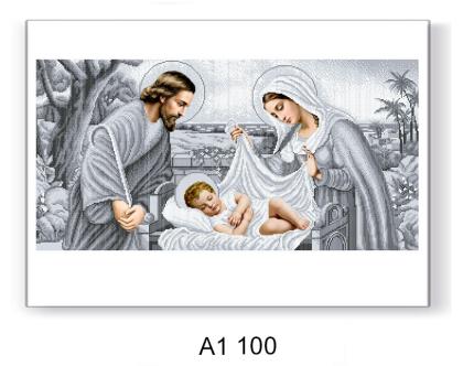Свята родина. Ісус в колисці ТС А1 100 ТС Схемес