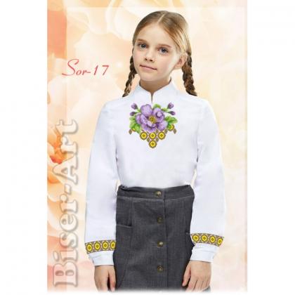 Заготовка дитячої блузки Sor17 Biser-Art