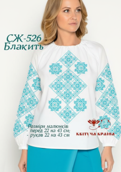 Заготовка  блузки