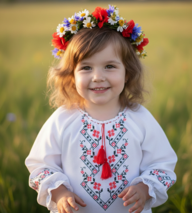 Заготовка дитячої блузки  СДд-41 Гармонія