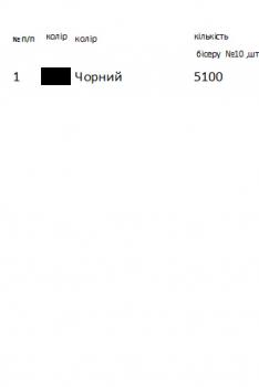 Заготовка для сорочки