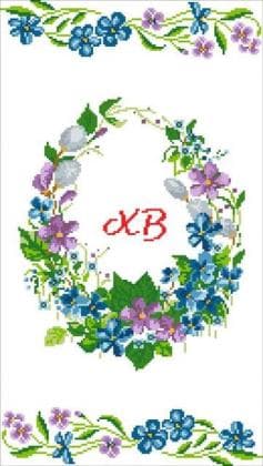Великодній рушник ХВВ-073 Княгиня Ольга