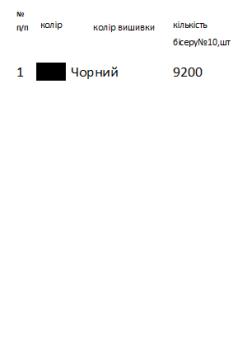 Заготовка для сорочки