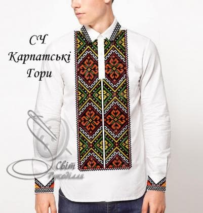 Заготовка для сорочки  СЧ Карпатські гори Стібок