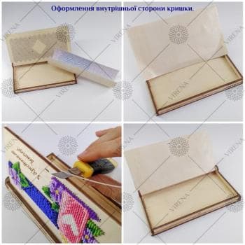 Коробочка-конверт для грошей "Вітаємо!"