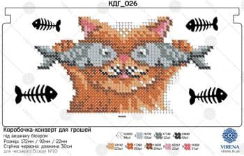 Коробочка-конверт для грошей
