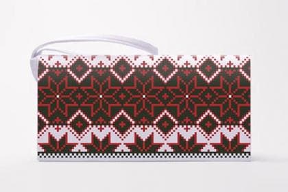 Клатч для вишивки бісером КЛ-136 Барвиста вишиванка