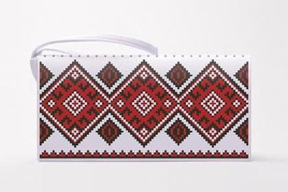 Клатч для вишивки бісером КЛ-137 Барвиста вишиванка