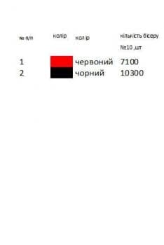 Заготовка для сорочки