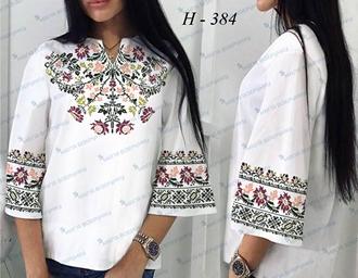 Заготовка  блузки Н-384 Магія Візерунку