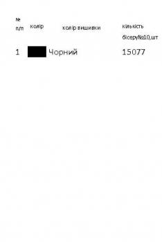 Заготовка  блузки