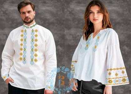 Парна заготовка Пара-132-040 етно Кольорова