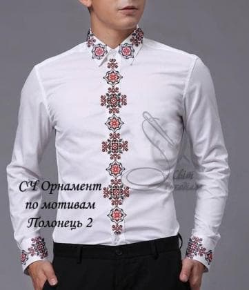 Заготовка для сорочки СЧ Орнамент  Полонець 2 Стібок