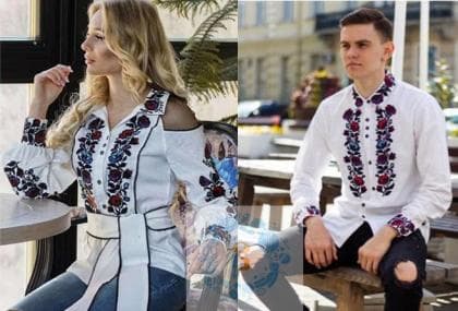 Парна заготовка Пара-316 ДГ Україночка