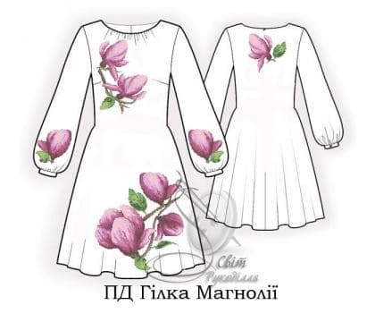 Плаття підліткове ПП Гілка магнолії Стібок