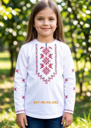 Заготовка дитячої блузки  СДд Орнамент 2 Гармонія