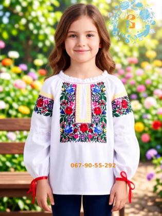 Заготовка дитячої блузки  СДд-175 Гармонія