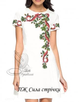 Заготовка плаття ПЖКР Сила стрічки Стібок