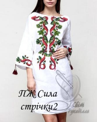 Заготовка плаття ПЖ Сила стрічки 2 Стібок
