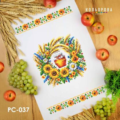 Спасівський рушник РС-037 Кольорова