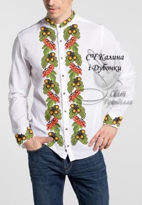 Заготовка для сорочки СЧ Калина і дубочки Стібок