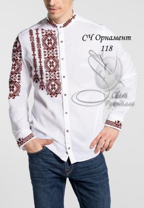Заготовка для сорочки СЧ Орнамент 118 Стібок