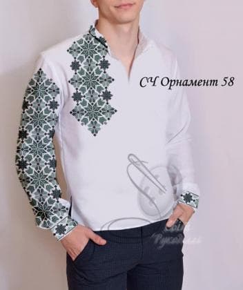 Заготовка для сорочки  СЧ Орнамент 58 Стібок
