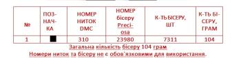 Заготовка  для сорочки