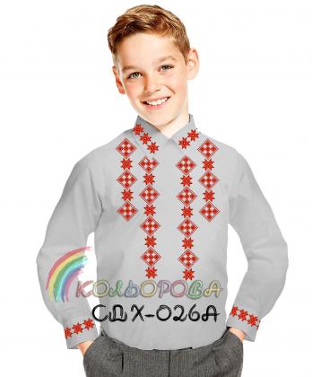 Заготовка для сорочки СДХ-026 А   Кольорова