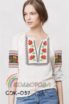 Заготовка  блузки