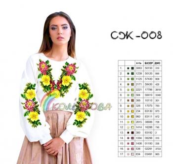 Заготовка  блузки