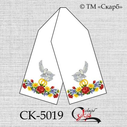 Рушник під вишивку Мелодійний цвіт СК-5019 Скарб