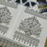 Рушник на ікони під вишивку Срібний орнамент